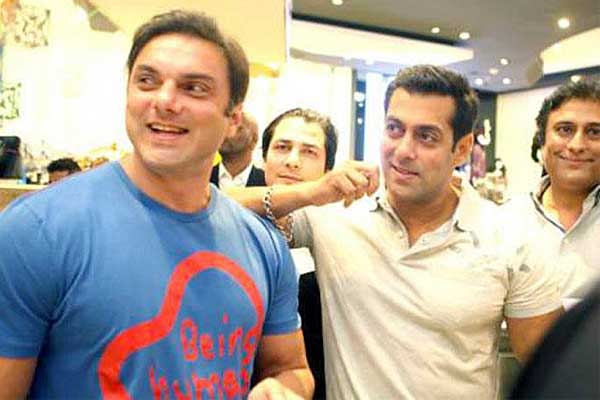 Sohail and Salman Khan