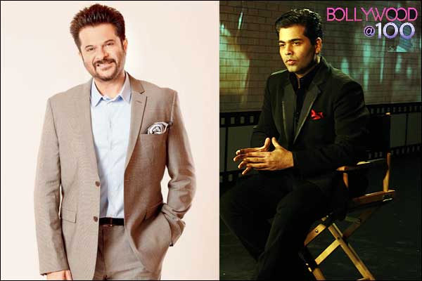 Anil Kapoor and Karan Johar