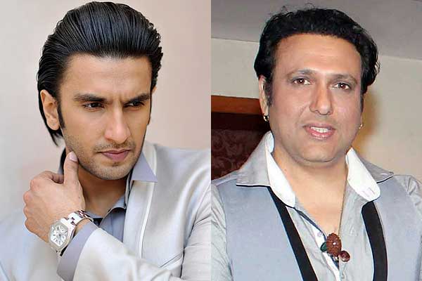 Ranveer Singh and Govinda