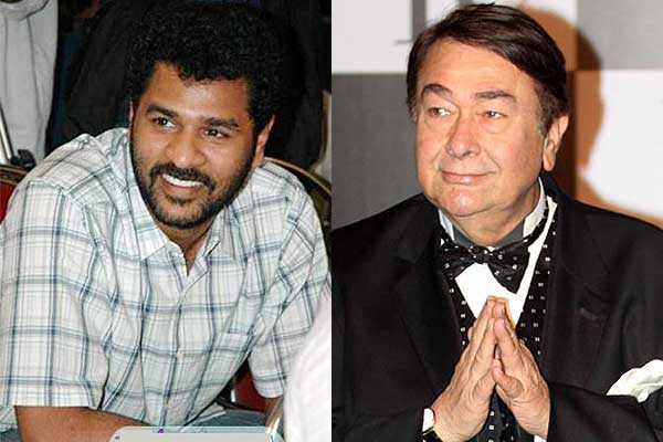 Prabhu Deva and Randhir Kapoor