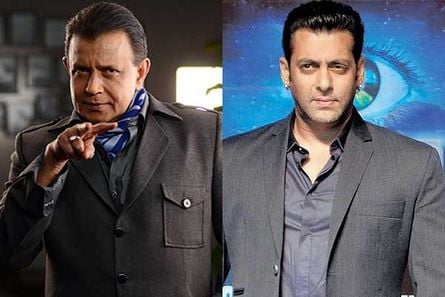 Mithun Chakraborty and Salman Khan