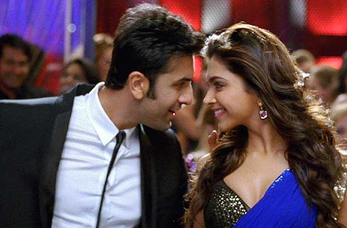 Ranbir Kapoor and Deepika Padukone 