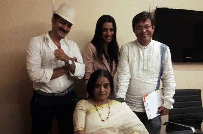 (From L to R) J D Majethia, Ashvini Yardi, Anil Wanvari and Bhawana Somaaya