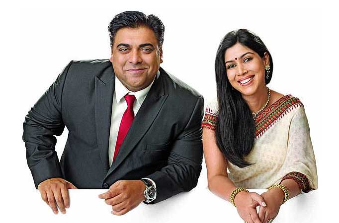 Ram Kapoor and Sakshi Tanwar