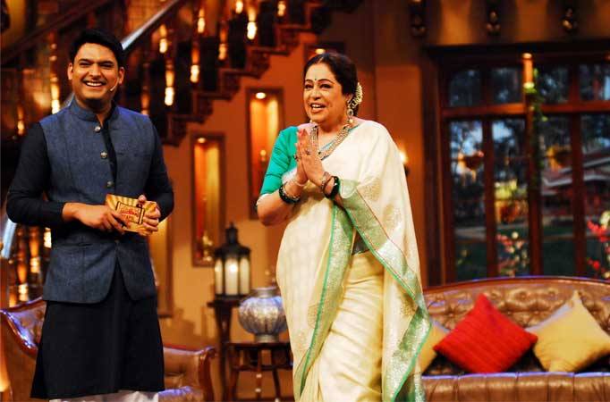 Kapil Sharma and Kirron Kher