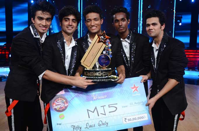 India's Dancing Superstar winers MJ5