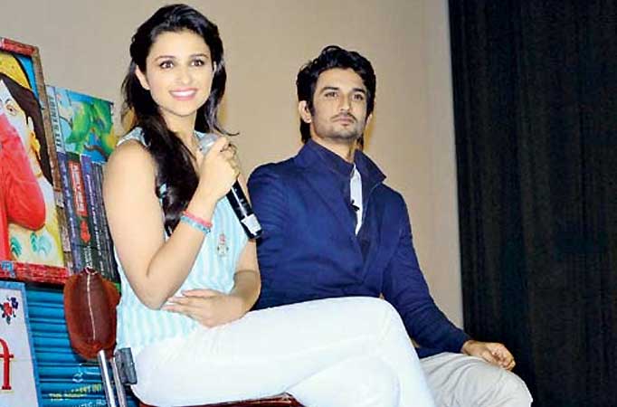 Parineeti Chopra and Sushant Singh Rajput 