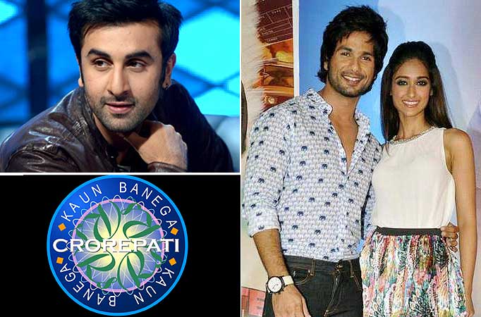 Ranbir, Shahid-Ileana on KBC