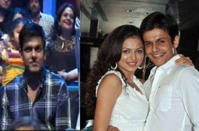 (Left)- Neeraj during Jhalak finale; (right) Drashti and Neeraj's past pic