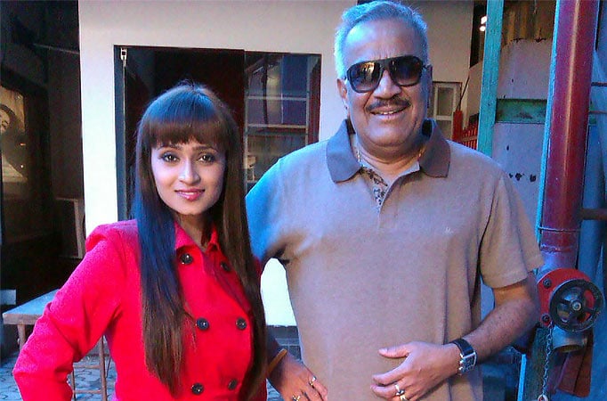 Harshali Zine with Shivaji Satam