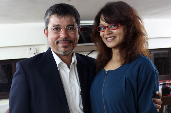 Anil Wanvari with Aashka Goradia