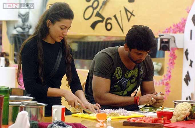 Gauahar Khan and Kushal Tandon