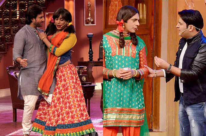 Gaurav Gera as Dulaari and Sunil Grover as Gutthi