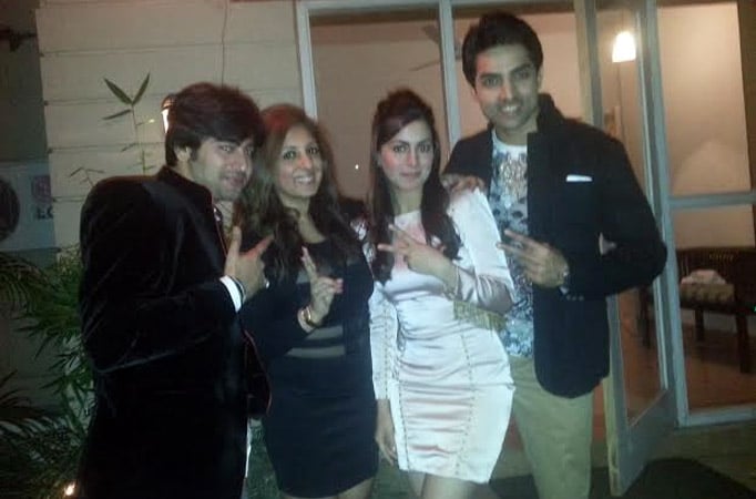 Munisha Khatwani, Shashank Vyas, Shraddha Arya and Adhvik Mahajan celebrate New Year's Eve together