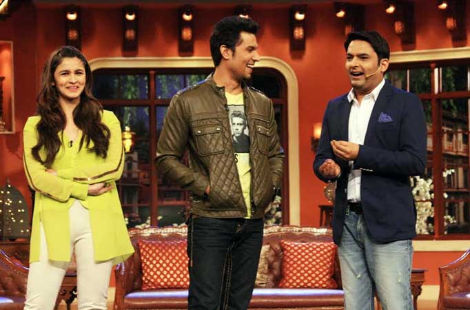 Alia Bhatt, Randeep Hooda and Kapil Sharma