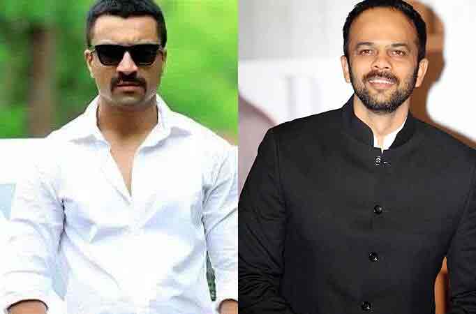 Ajaz Khan and Rohit Shetty