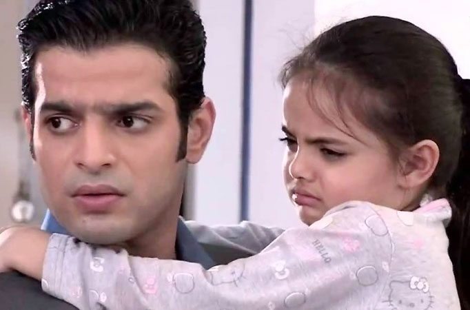 Ruhaanika Dhawan and Karan Patel