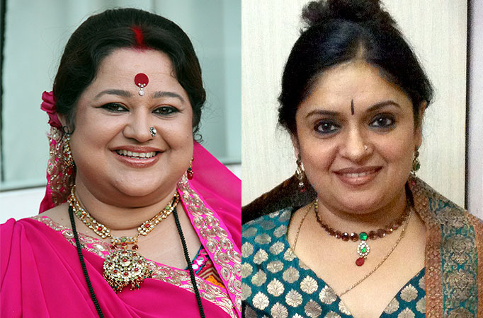 Supriya Shukla and Chhaya Vora