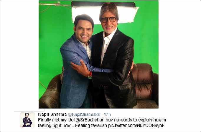 Kapil Sharma and Amitabh Bachchan