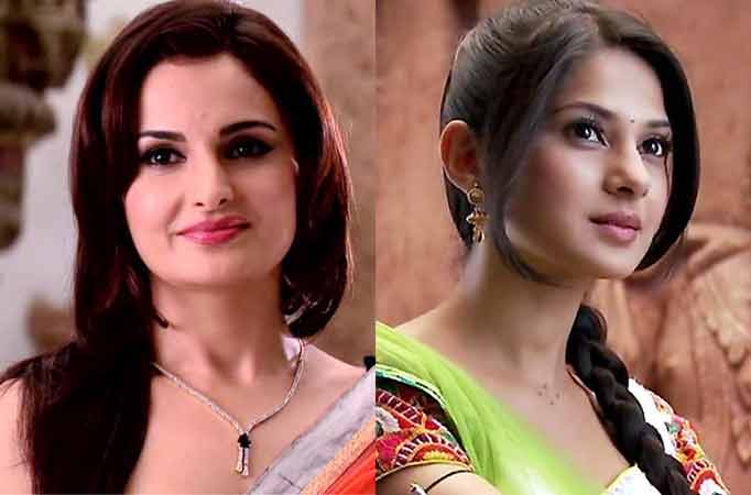 Monica Bedi and Jennifer Winget Monica Bedi and Jennifer Winget