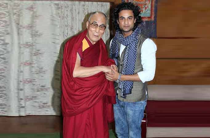 Himanshu Soni with Dalai Lama