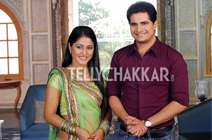 Hina Khan and Karan Mehra