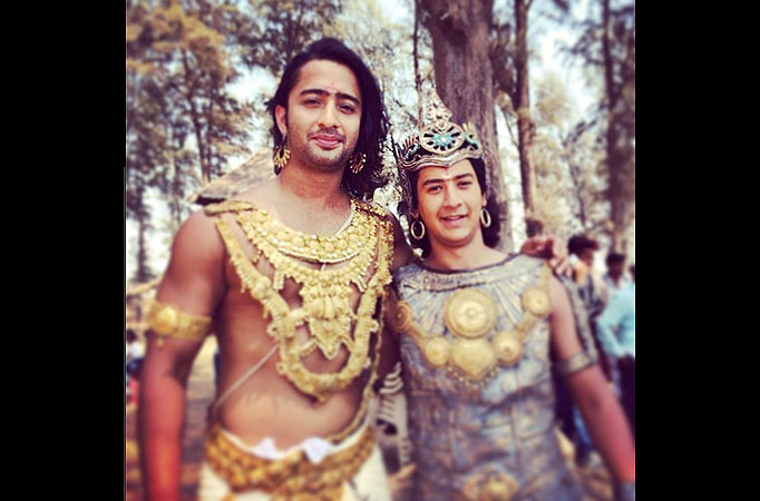 Shaheer Sheikh and Paras Arora