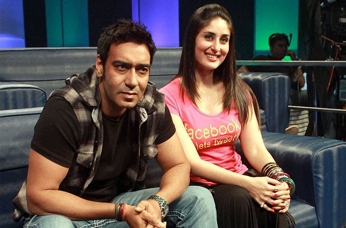 Ajay Devgn and Kareena Kapoor 