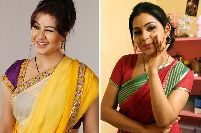 Shilpa Shinde and Shubhangi Atre