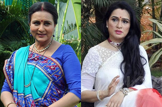 Poonam Dhillon and Padmini Kolhapure