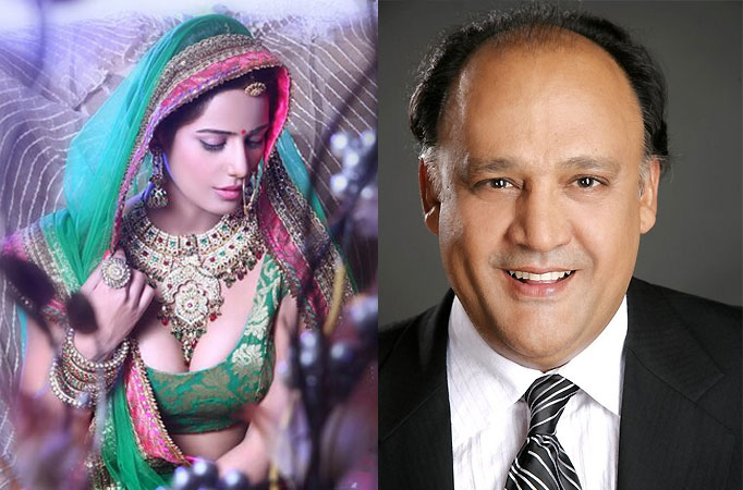 Poonam Pandey and Alok Nath