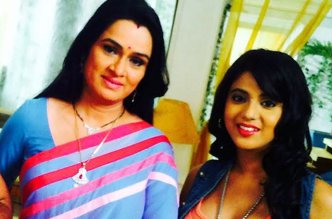 Padmini Kolhapure and Nazea Hasan Sayed