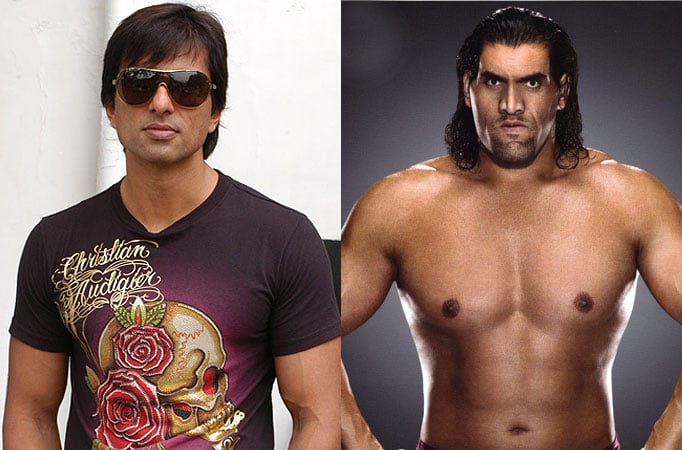 Sonu Sood and Khali