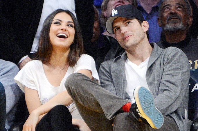 Ashton Kutcher and Mila Kunis