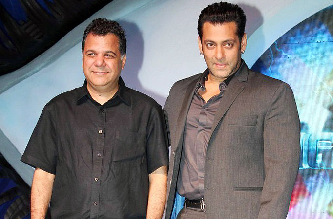 Raj Nayak (CEO, Colors) and Salman Khan