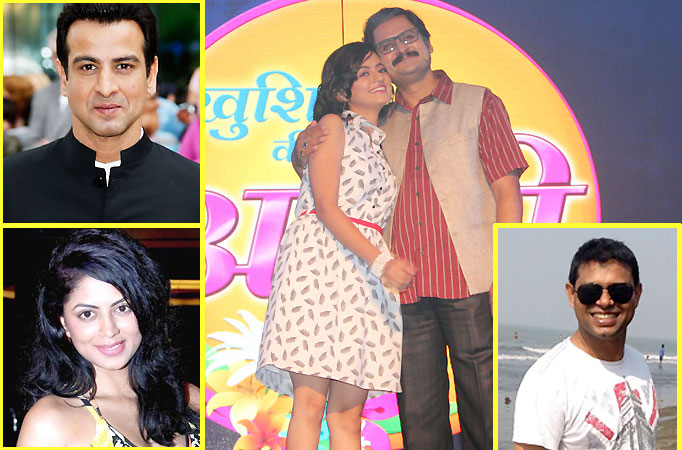 Ronit Roy and Kavita Kaushik 