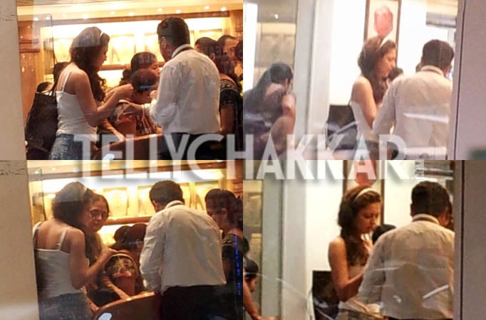 Spotted: Drashti Dhami shopping jewellery