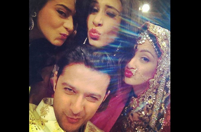 Sanjeeda Sheikh, Vatsal Sheth and Kishwer Merchantt