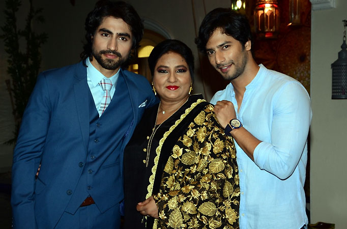 Harshad Chopda, Vibha Chibber and Sehban Azim