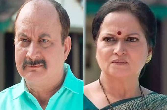 Raju Kher and Himani Shivpuri