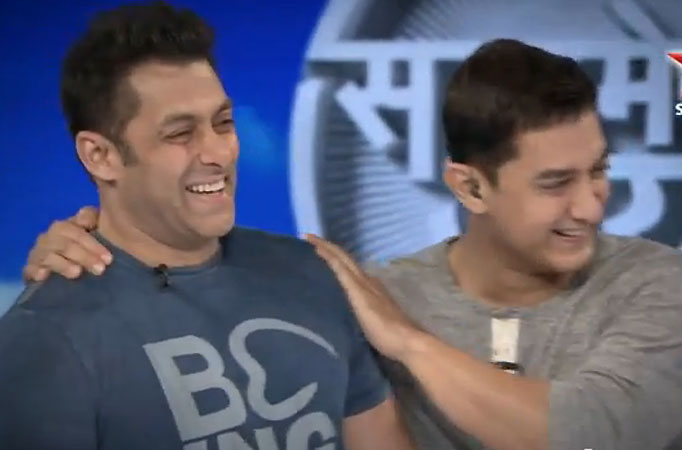 Salman Khan on Aamir Khan