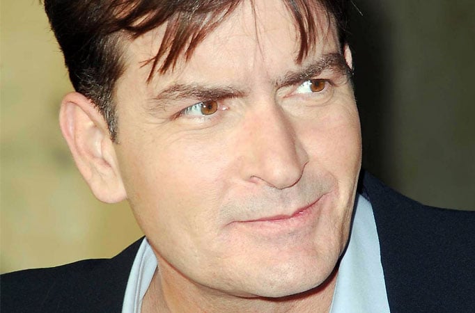 Actor Charlie Sheen