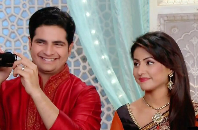 Karan Mehra and Hina Khan