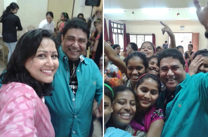 Ashiesh Roy and Jhumma Mitra celebrate Children