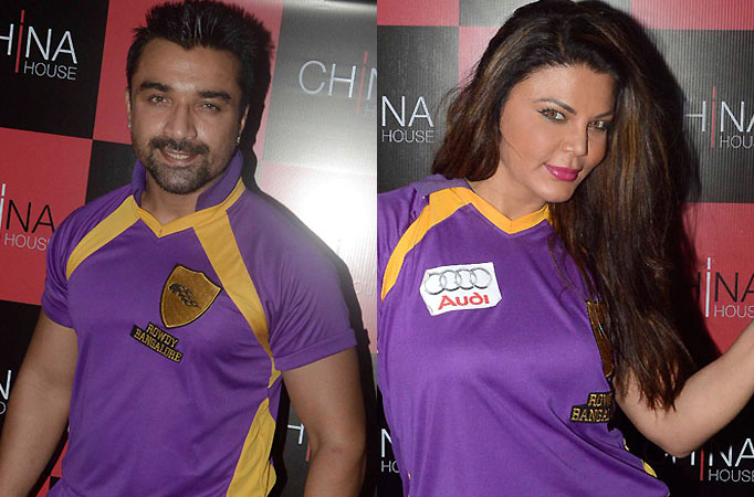 Ajaz Khan and Rakhi Sawant