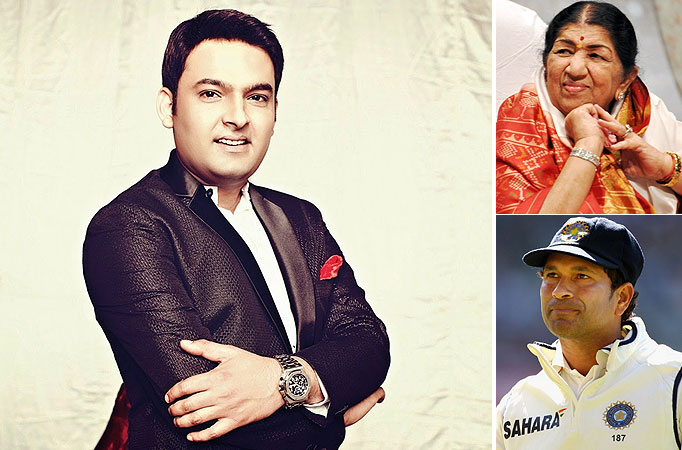 Kapil wants Lata and Sachin on Comedy Nights