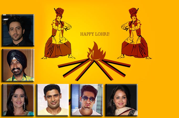 TV stars gripped with Lohri fever