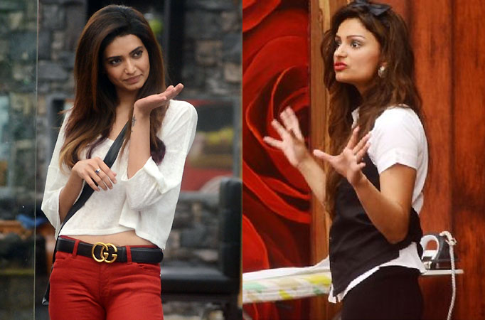 Karishma Tanna and Dimpy Mahajan