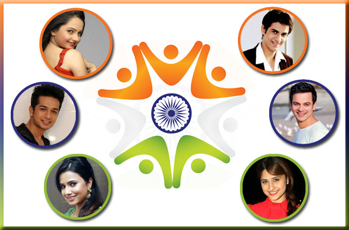 TV stars take a PLEDGE this Republic Day