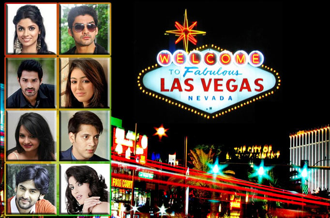 TV Celebs spend a day in Las Vegas